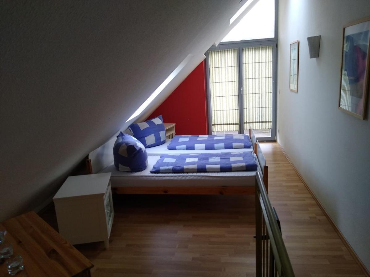Maisonettewohnung Auf 2 Etagen Mit Zwei Balkonen Barth Esterno foto